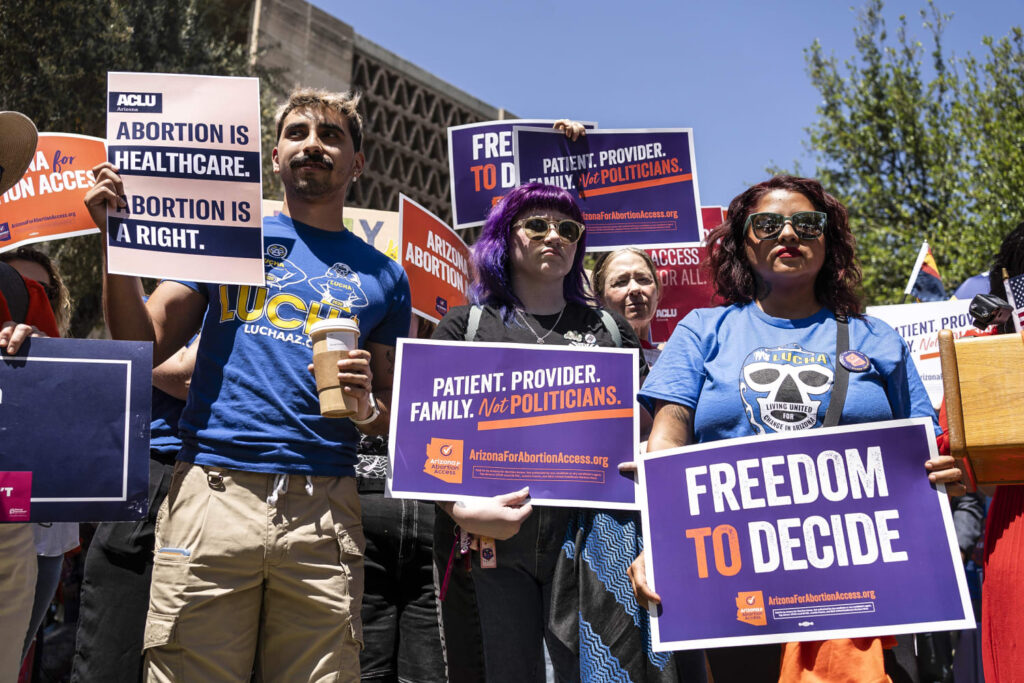 Arizona state legislature passes bill repealing 1864 abortion ban ...