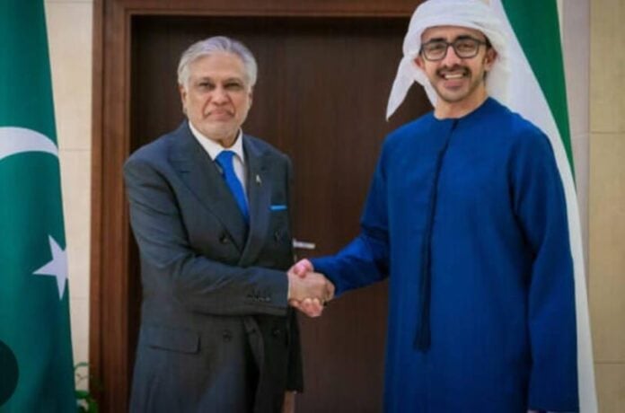 UAE’s deputy PM Sheikh Abdullah lands in Pakistan for two-day trip