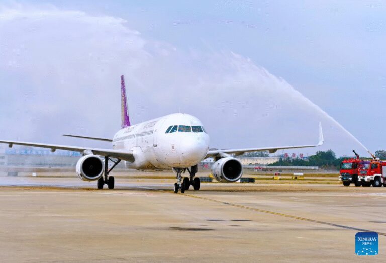 Fujian’s first flight granted fifth Freedom of Air officially launched-Xinhua