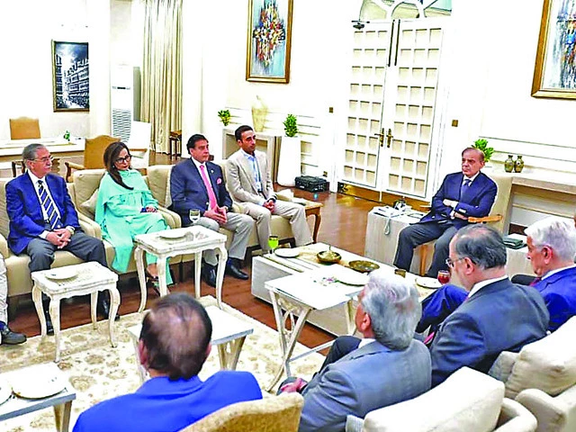 Shehbaz assures cooperation as Afridi takes K-P helm