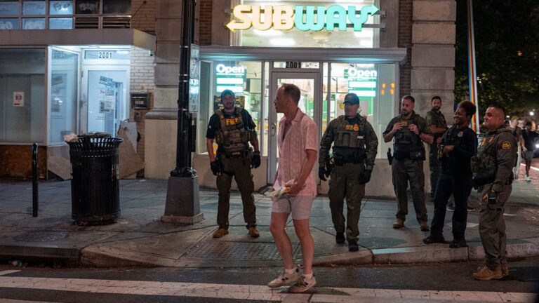 DC sandwich thrower Sean Dunn not guilty of assaulting federal agent