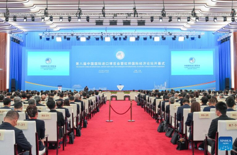 8th CIIE and Hongqiao International Economic Forum held in Shanghai-Xinhua