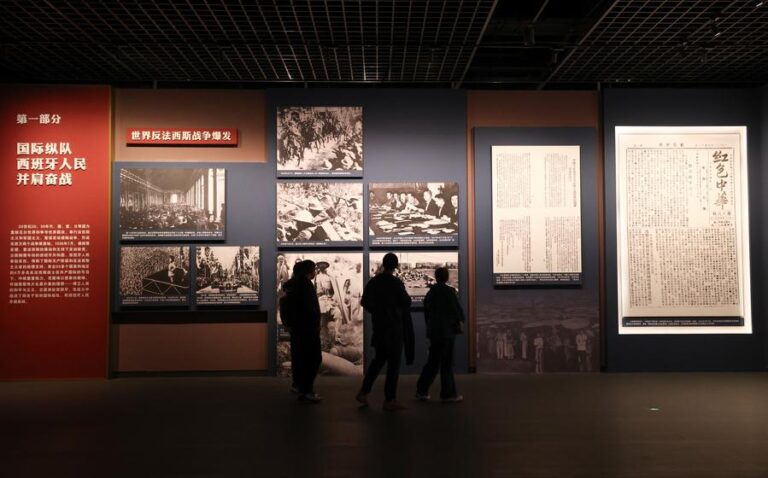 Beijing exhibition honors shared Chinese, Spanish anti-fascist fight-Xinhua