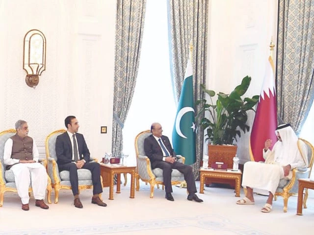 President seeks boost in defence ties with Qatar