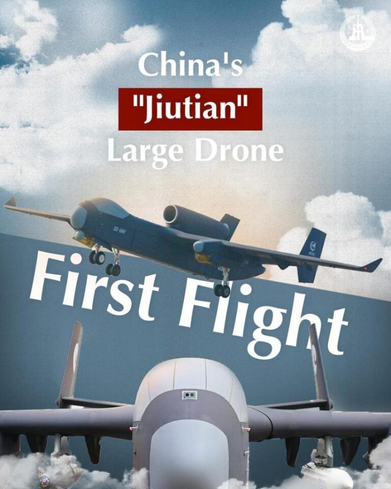 China’s “Jiutian” large drone takes first flight, aims for versatile civil roles-Xinhua