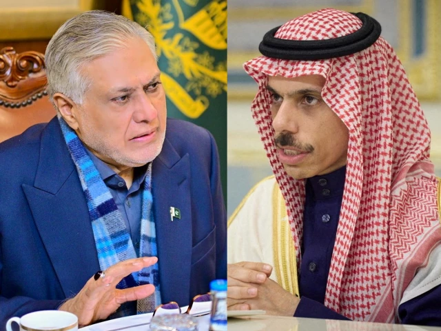 Dar discusses ‘regional situation’ with Saudi FM amid rising Gulf tensions