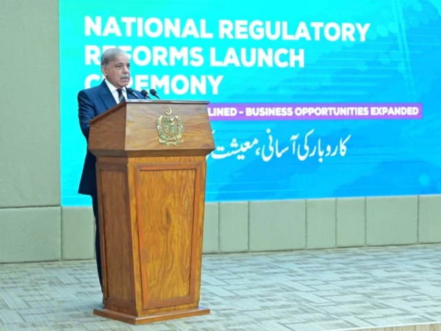 PM Shehbaz says Pakistan out of economic crisis, vows better governance through reforms