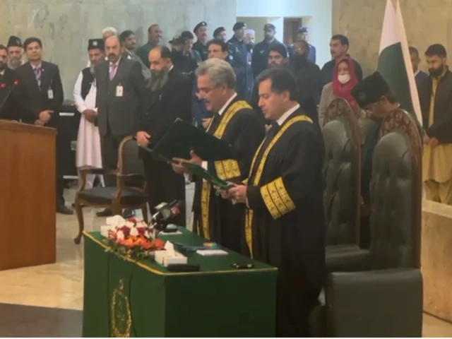 Justice Aurangzeb sworn in as permanent SC judge