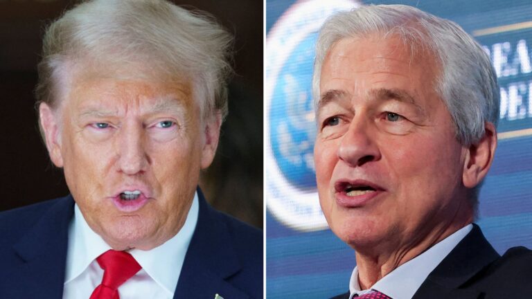 Trump sues Jamie Dimon, JPMorgan Chase over alleged political debanking