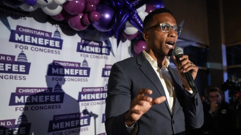 Christian Menefee wins election for U.S. House