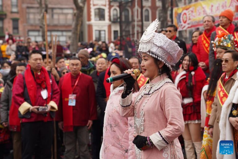 Chinese New Year celebration held in New York’s Chinatown-Xinhua