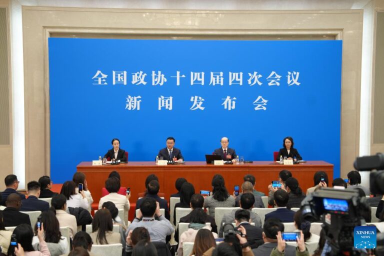 China’s top political advisory body holds press conference ahead of annual session-Xinhua