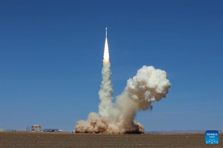 China launches Lijian-1 Y12 rocket to send 8 satellites into space-Xinhua